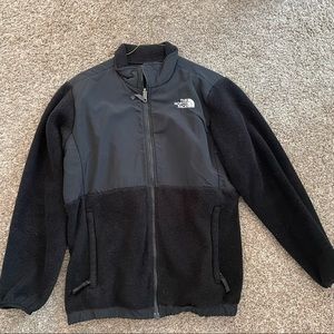 North Face fleece jacket black